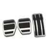 Stainless Steel Interior Fuel Gas Pedal Brake Pedal Cover for Peugeot 2008 2015 2016 2017 2018 Car Pedals