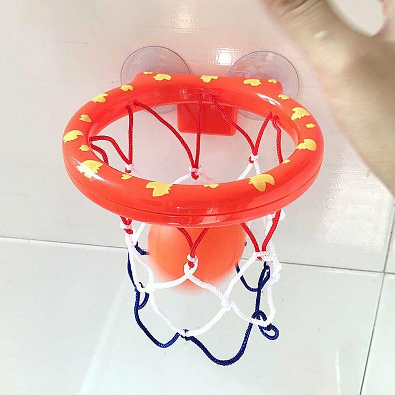 Multifunctional Kids Bath Toys Basketball Hoop And Ball Water Play Set For Fun