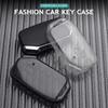 Transparent TPU Car Key Case Cover for KIA Sportage R Stinger Sorento Ceed Cerato Forte Niro Soul Telluride GT Line Accessories