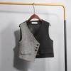 Short Vest for Women New Spring Autumn Clothing Fashion Western-style Color Matching Outer Vest
