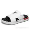 Chinese style trend men's summer one-word drag bathroom non-slip leisure travel non-slip out moisture slippers