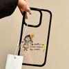 Acrylic Phone Case for iPhone 11 12 13 14 Pro 12 14 16 Pro Max for Samsung A16 A36 A56 S24 FE High-quality Painted Anti-fall Mobile Phone Case