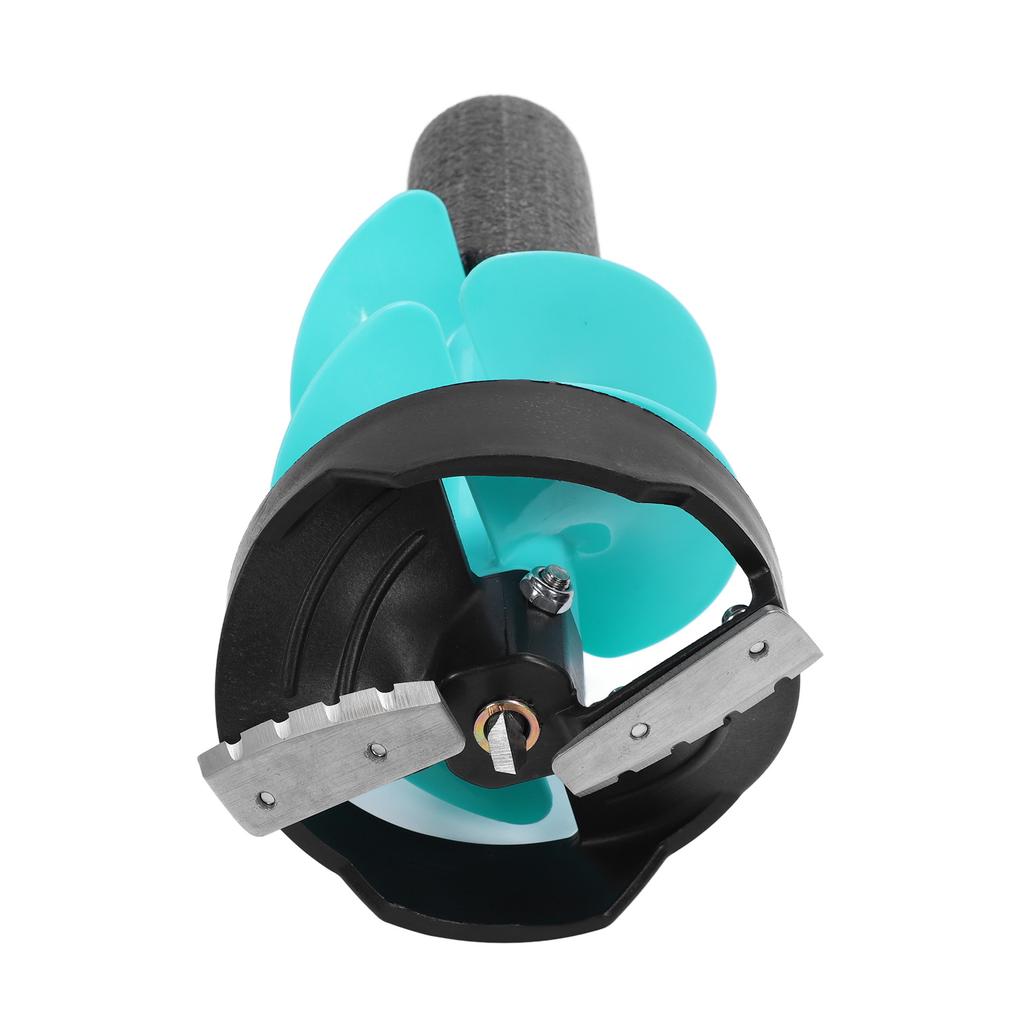 6in Electric Ice Auger Kit Incisive Blades Impact Resistant Ice Drill Auger with Positioner for
