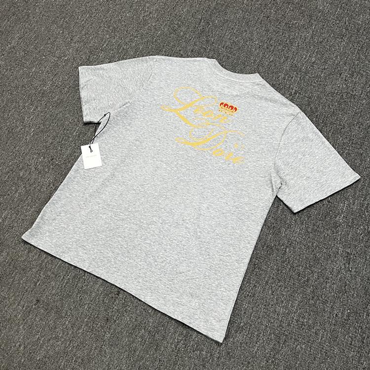 Unisex Casual Loose Fit Printed T-Shirt with Round Neck and Short Sleeves