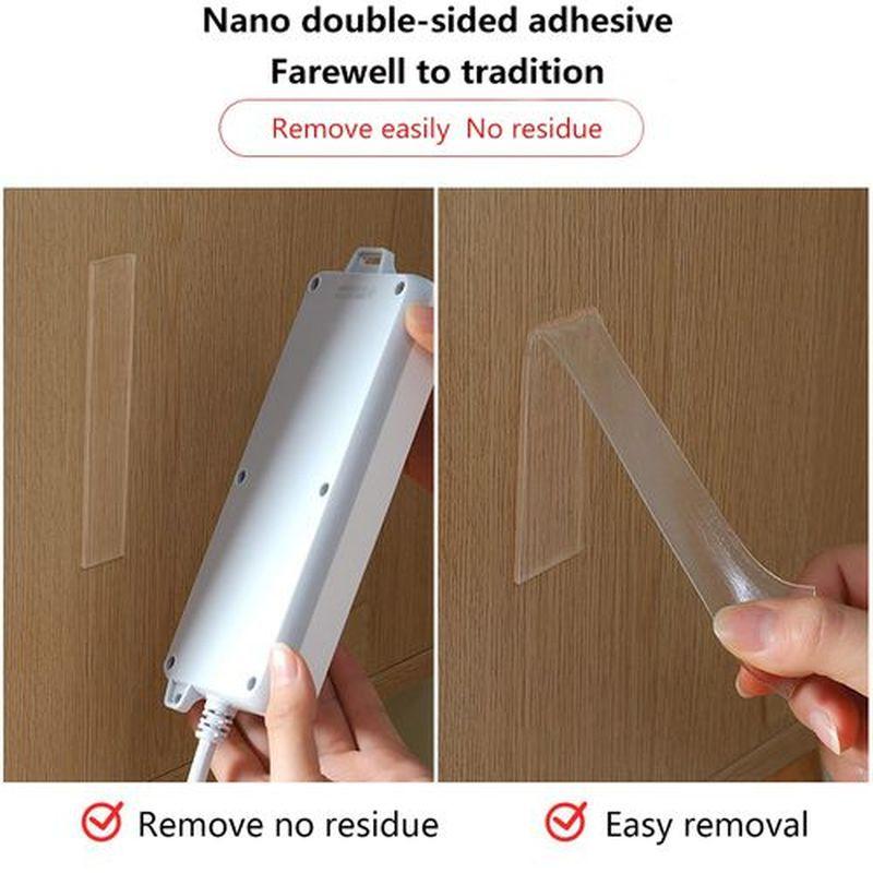 Nano Tape Double Sided Silicone Gekko Foam Adhesive 1/3m/5m Reusable Washable Acrylic Fixing Tape for Home And Office
