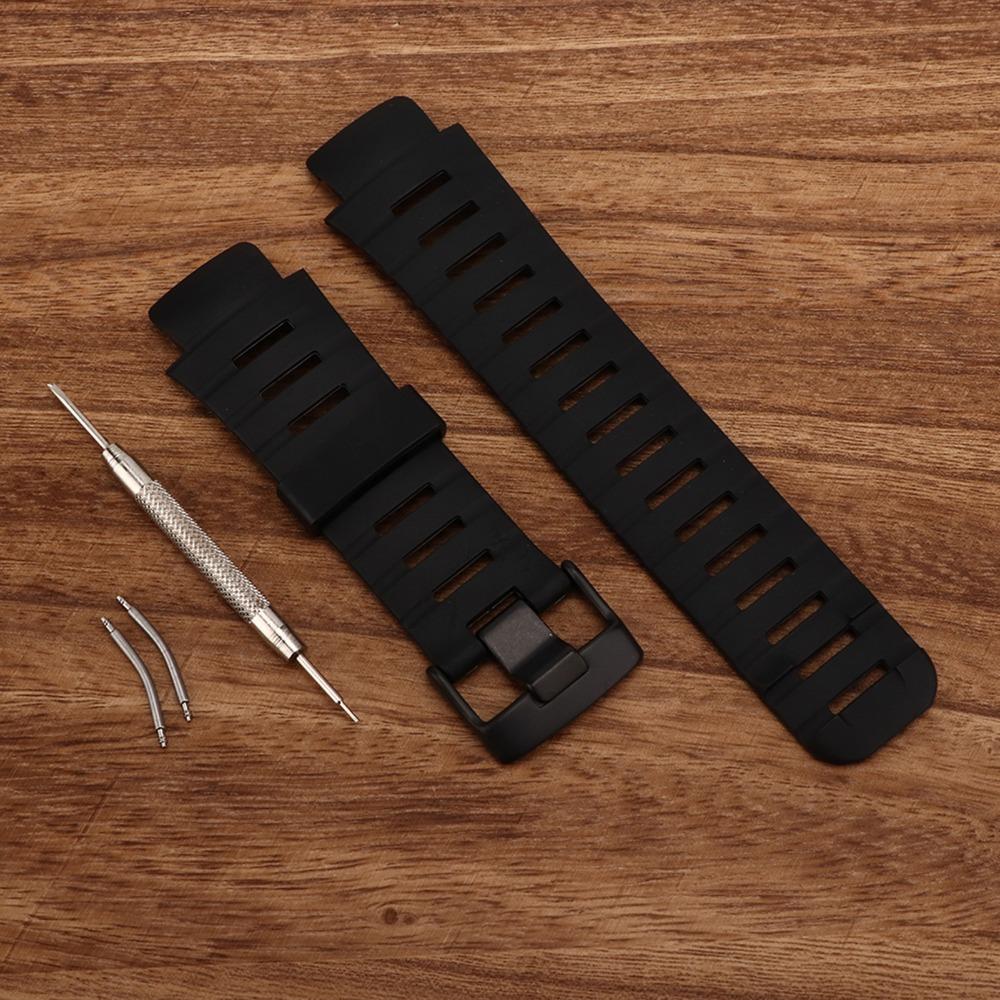Black Sport Wristband for SUUNTO X-LANDER Daily Running, Fitness and Outdoor Adventure