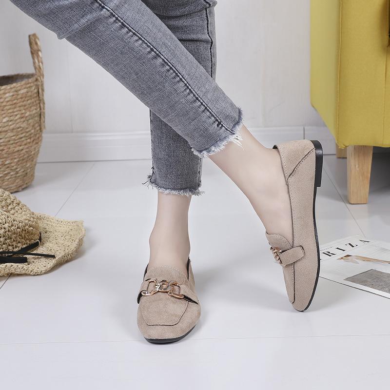 Spring and Summer Footwear Plus Size Round Head Light and Comfortable Shoes Flat Shoes