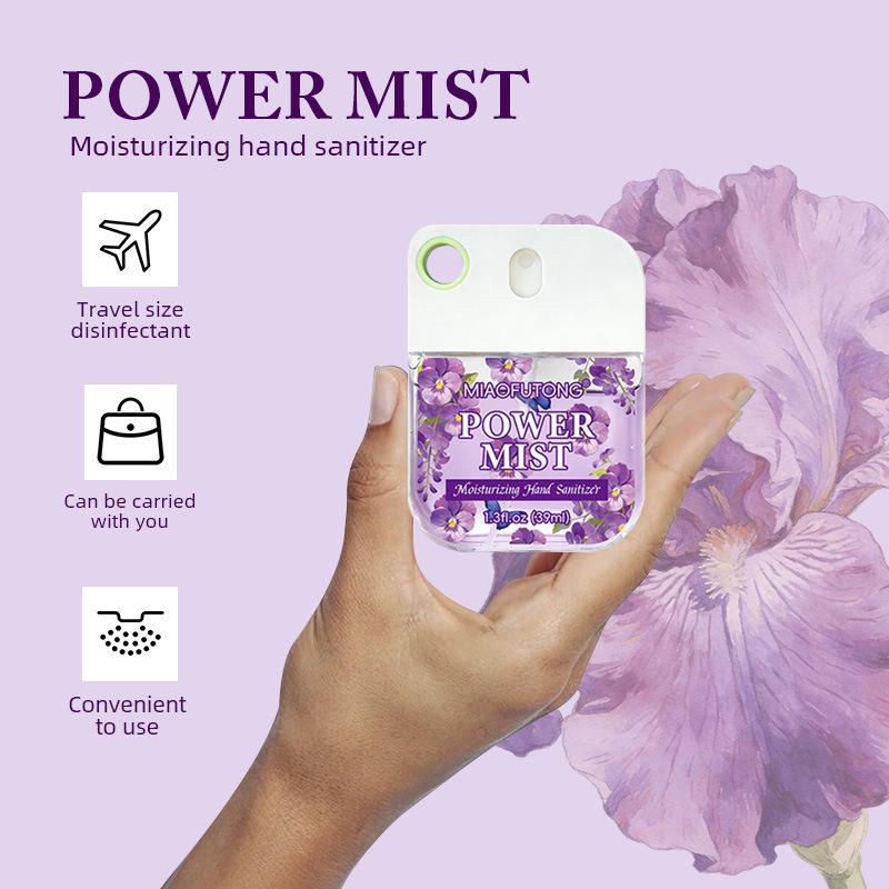 Portable Rinse-Free Alcohol Hand Sanitizer Spray