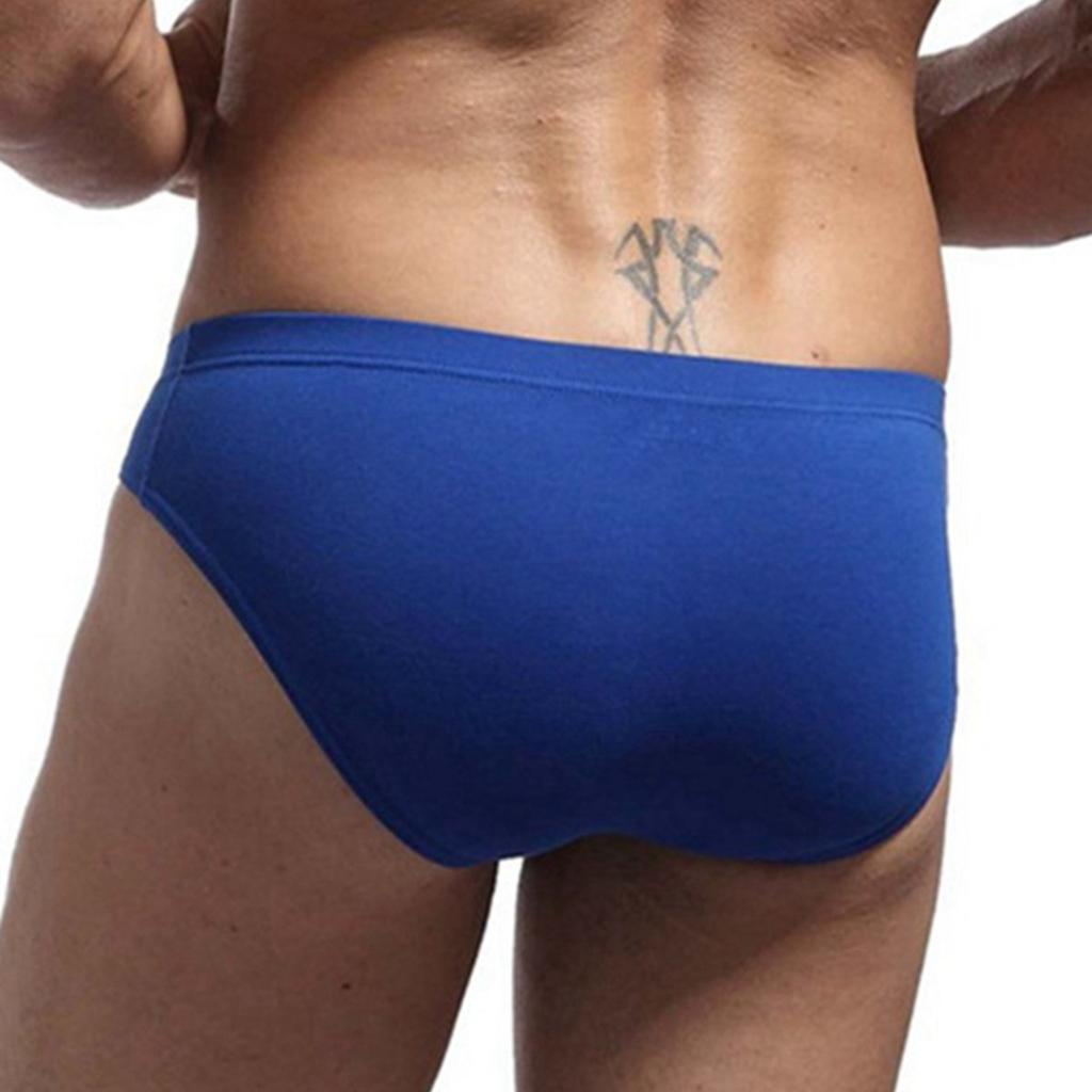 Slips JOCKMAIL Baumwolle Niedrige Taille Sport Atmungsaktiv Komfort Großer Hodensack Alltags-Herren-Slips Unterwäsche