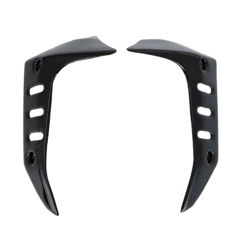 Motorcycle Fairing Radiator Kits Side Panel Cover for Kawasaki Z750 Z 750 2004 2005 2006 2007, Black