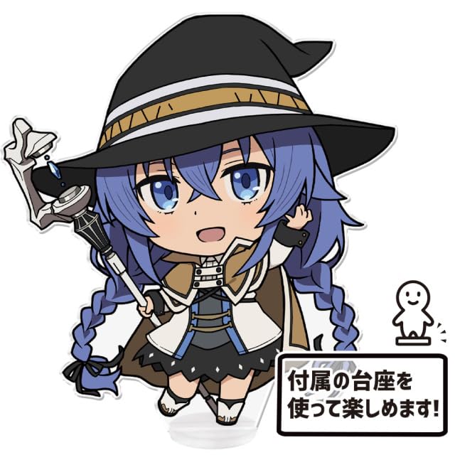 Mushoku Tensei II: Jobless Reincarnation - I Will Seriously Try If I Go to Another World - DekaPuniKore Acrylic Figure [Roxy Migurdia]