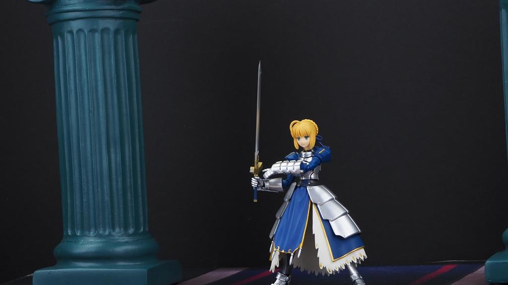 in three Impressive figma Arts Diorama Photography Figures and Accessories Ancient Greek and Roman Style Pillars 30cm x [Good directions] (Black 2)