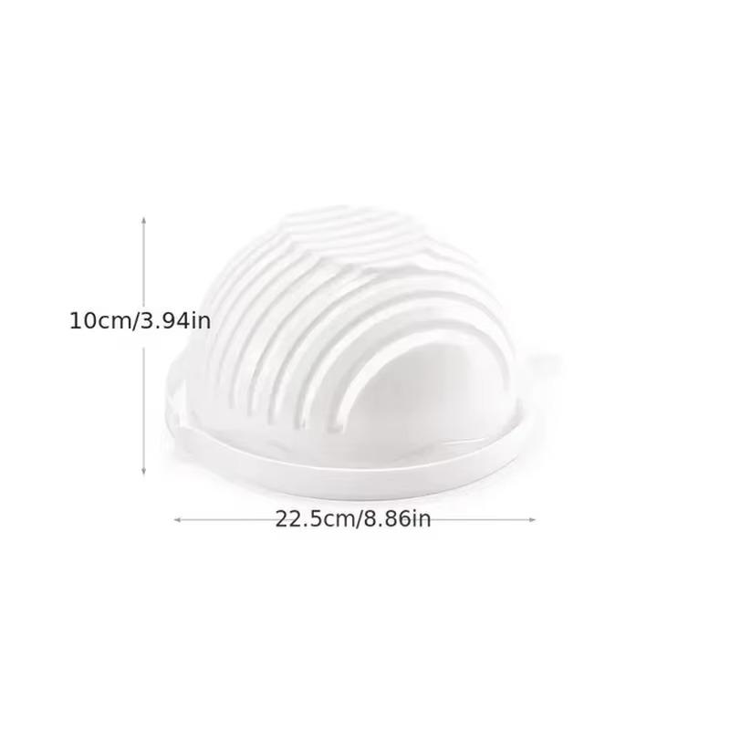 

1 шт. Салатный резак, разделительная чаша, фруктовый овощерезка, разделитель, быстрая нарезка, инструмент для нарезки кусков, многофункциональный кухонный измельчитель, кухонный инструмент 20X19X12CM