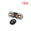 1/2Set Bicycle Turn Signal Light Wireless Remote Control Bike Tail Light Warning Cycling Light Bike Accessories for Night Riding