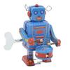Wind Up Vintage Robot Toys Clockwork Walking Toy Retro Tinplate Toy for Photo Prop Decoration Gift Surprise Birthday
