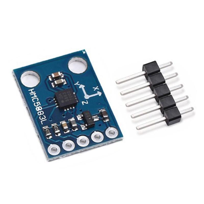 GY-273 3V-5V HMC5883L Triple Axis Compass Magnetometer Sensor Module Three Axis Magnetic Field Module For Arduino