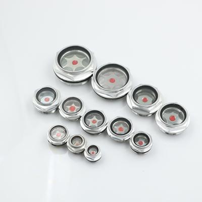 1 Pièce 16Mm-48Mm Fileté Mâle Métal Compresseur d'Air Niveau d'Huile Voyant