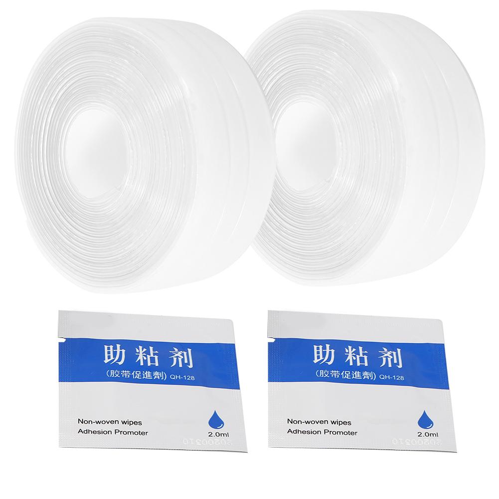 SelfAdhesive Waterproof Sealing Strip Caulking Tape for Kitchen Countertop Sink Bathroom Toilet