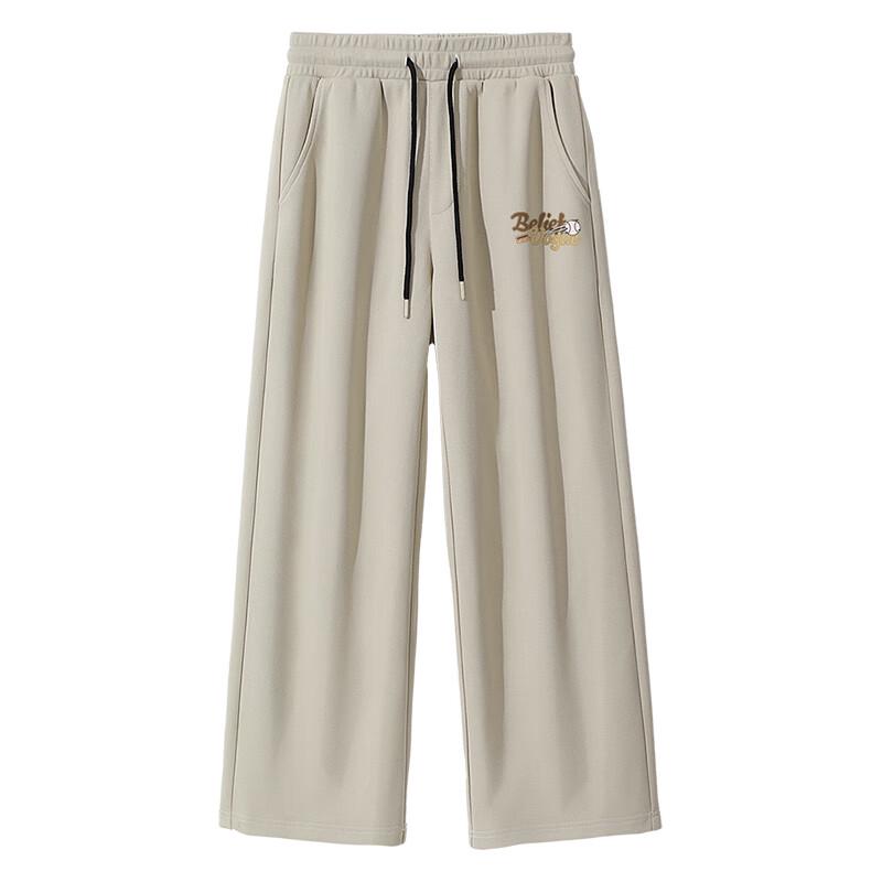 Jeanswest Men's Loose Fit Straight-Leg Pique Pants