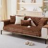 Rabbit Plush Sofa Cushion Winter Thickened Plush Fur Cover  New Winter Cream Wind Warm Cover Cloth Towel