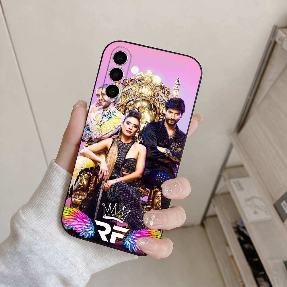 The Queen of Flow Phone Case For Samsung Galaxy A73,A72,A71,A70,A53,A52,A51,Others Soft Black Cover