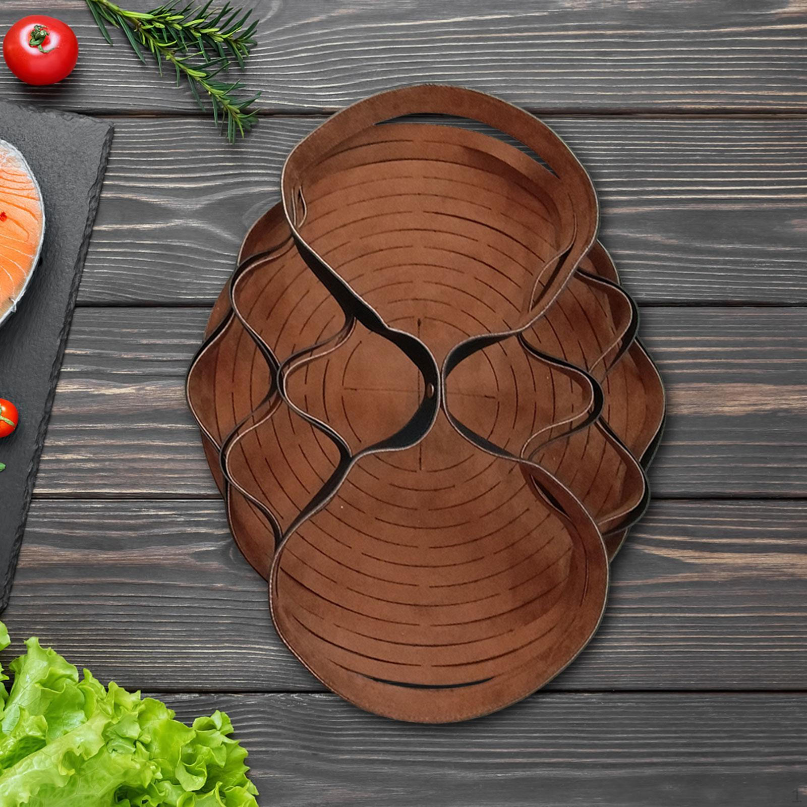 

Складная Сумка-Тоут с Полыми Прорезями, Дышащая, Легкая, с Верхней Ручкой, для Лета, Пляжа коричневый