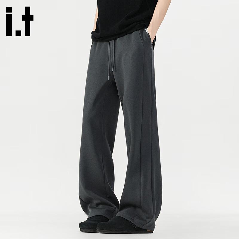 

Fingercroxxit Men s Japanese Style Relaxed Fit Straight-Leg Sweatpants 2XL
