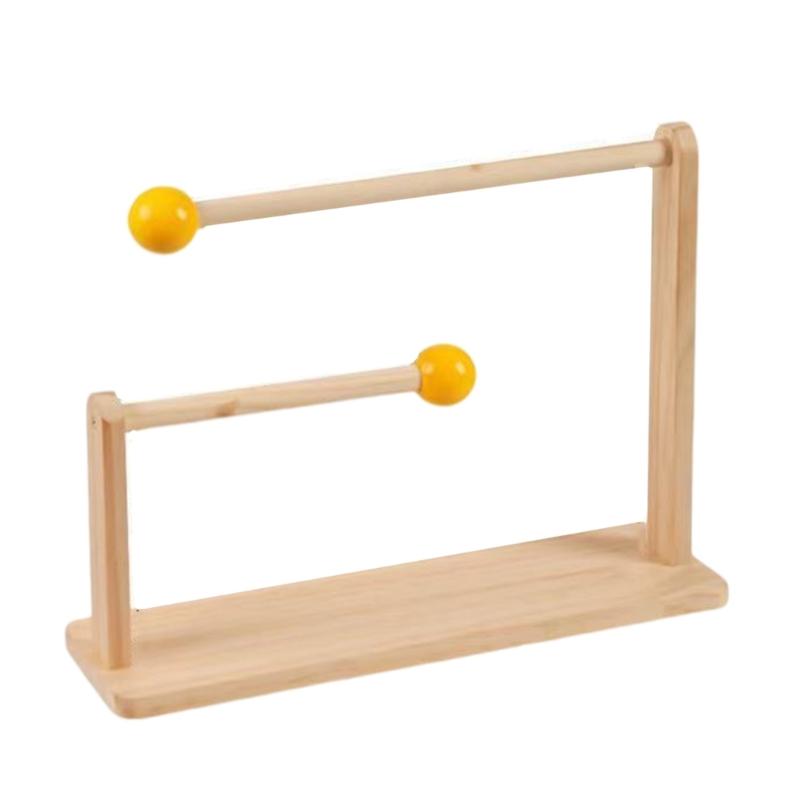 Элегантная деревянная подставка для украшений, подставка для браслетов из деревянных бусин, стойка для хранения украшений, деревянная подставка для ожерелий, подходит для любого случая 1