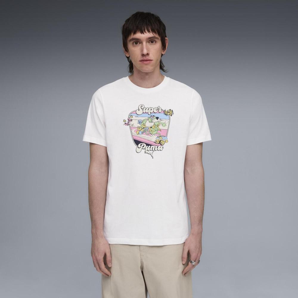 Puma M Super PuMa Souvenir Tee 636782 02wh