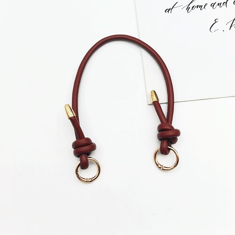 

Knotted Women s PU Leather Handbag Strap with Metal Ring Buckle - Fashion Shoulder Strap Replacement