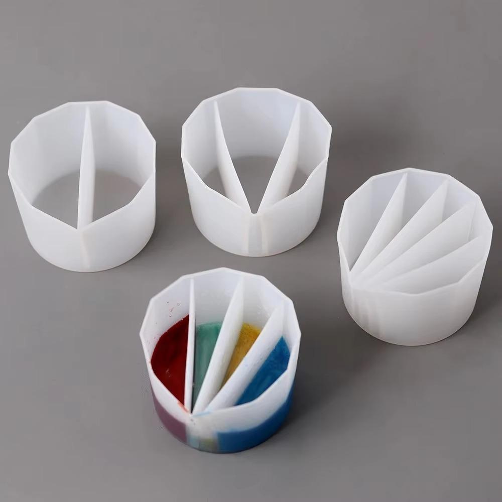 Handmade Epoxy Resin Crafts Liquid Pigment Color Mixing Jewelry Making Tools Dispensing Cup