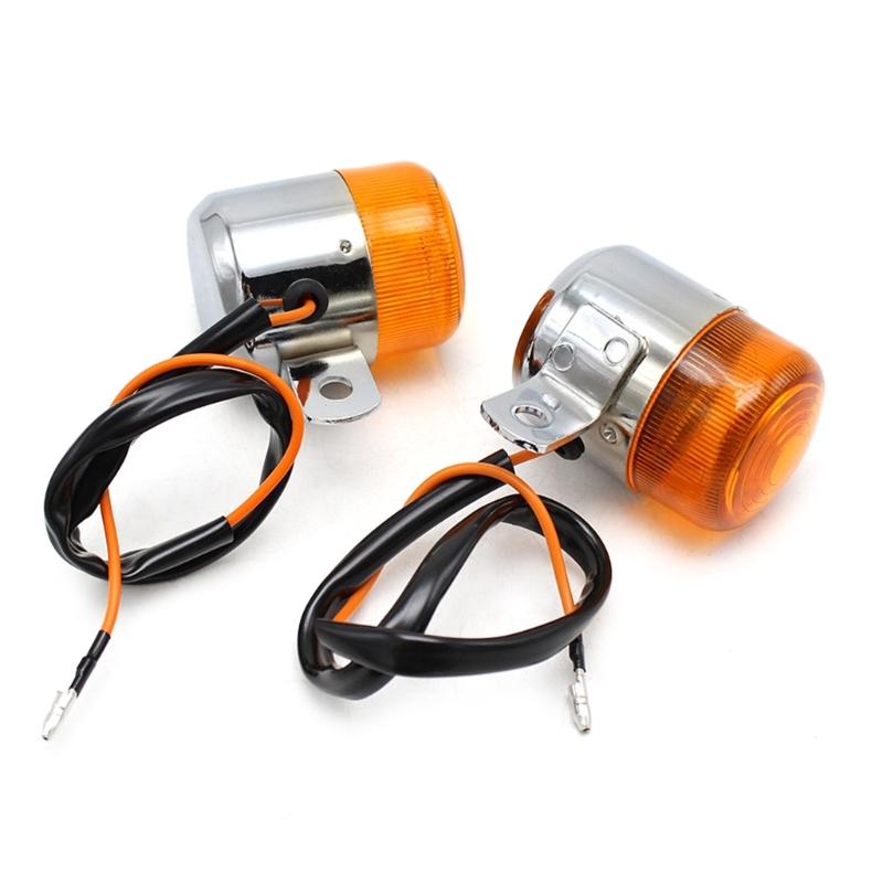 12V LED Turn Signal Kit Front Turn Signal Light Modified Amber Light  LED Motorcycle Turn Signal Light