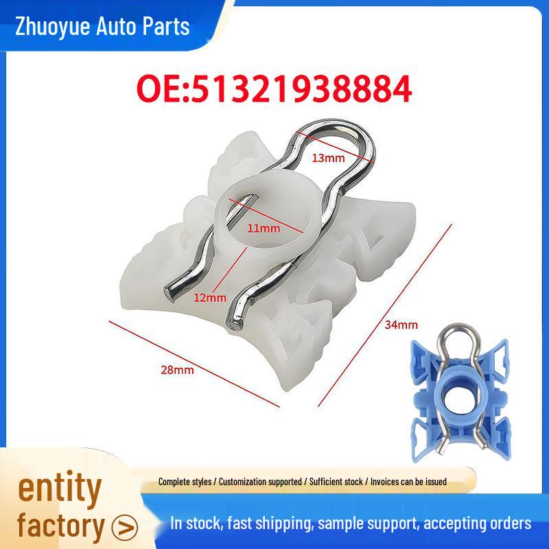 BMW/Volvo S80 Držák stahováku okna Klip zvedáku 51321938884