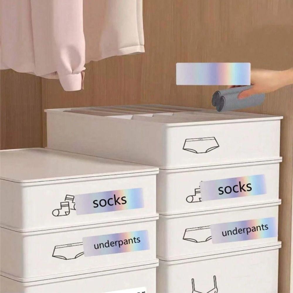 Glossy Holographic Thermal Paper HD Color Laser Thermal Stickers DIY Label Making