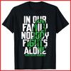 Kidney Disease Support Family Awareness Black Cotton T-Shirt Unisex T-Shirt
