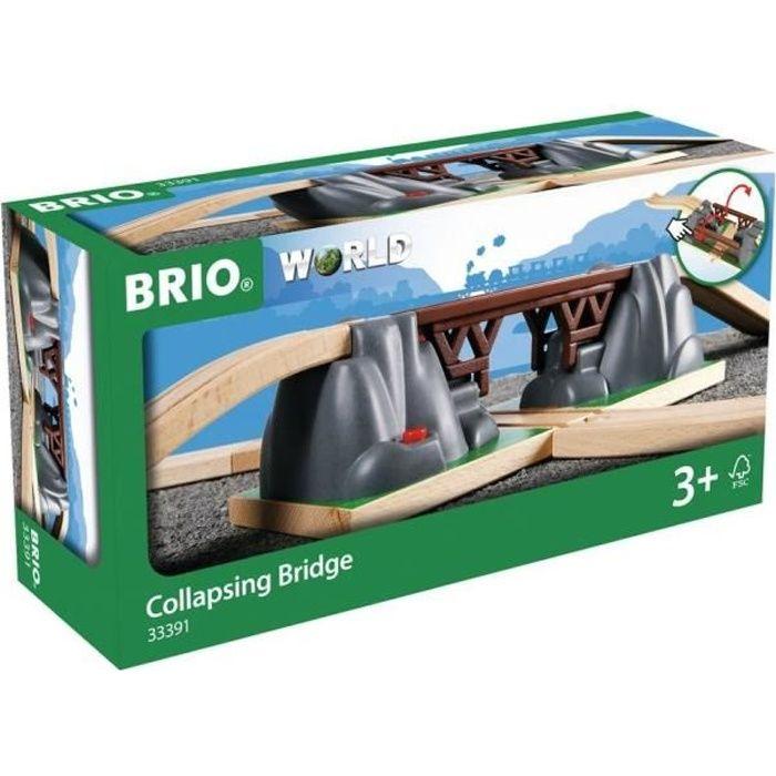 BRIO - Pont Catastrophe - Circuit De Train En Bois - Ravensburger - Mixte Dès 3 Ans