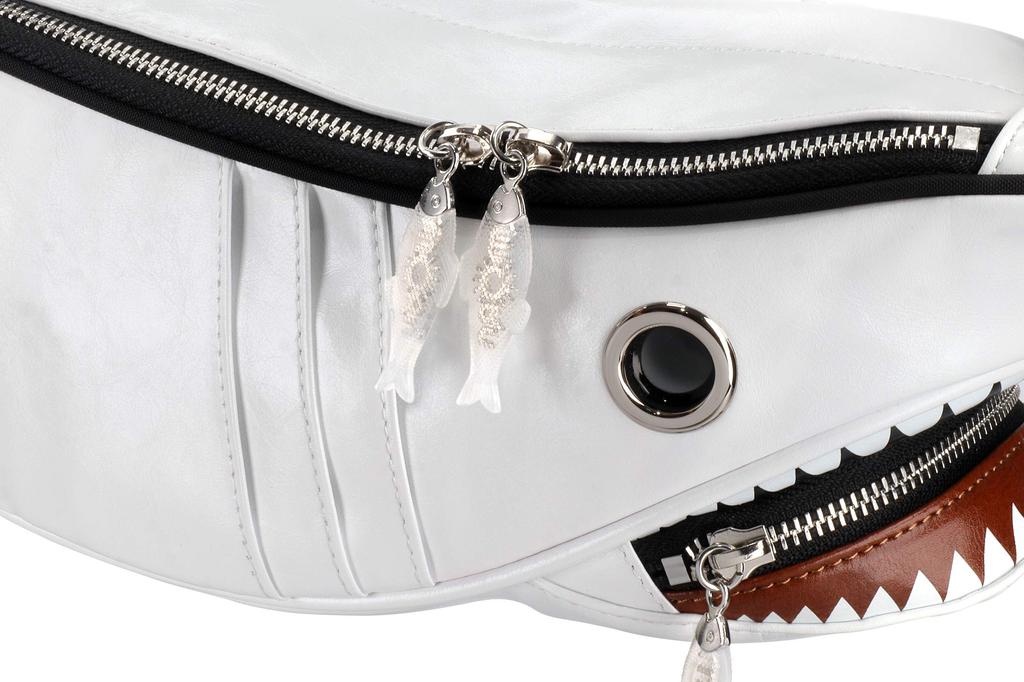 [MORN CREATIONS] Shark Waist Pouch White SK-510