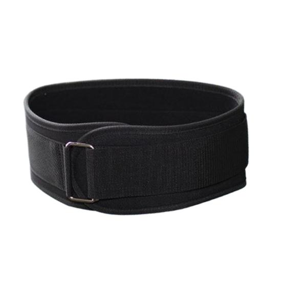 Weight Lifting Belt with Fastener Tape Adjustable Lightweight Self-Locking Powerlifting Belt Workout Fitness Waist Belt