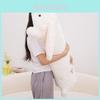 Cuter Panda Elephant Rabbit Long Shaped Plush Dolls With Ultrasoft Short Plush For Home Relaxation