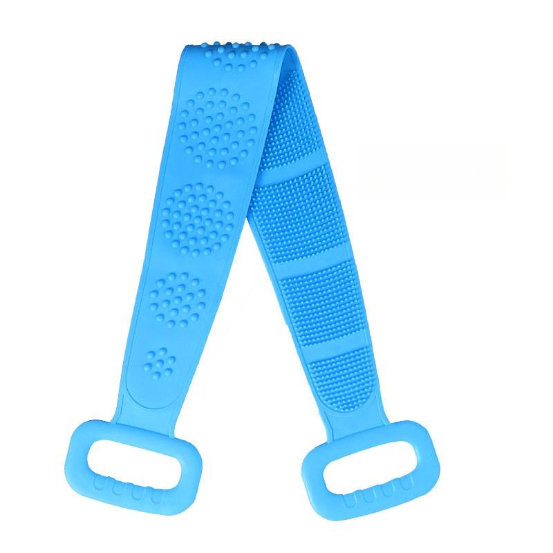 Long Strip Pull Back Strip Bath Brush, Men and Women Double-sided Long Strip Rub Back Rub Ash Rub Mud Bath Massage Bath Towel