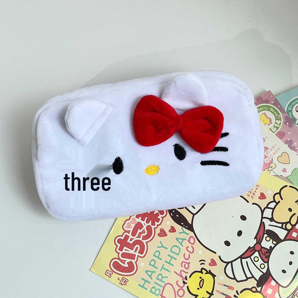 Cute 3D Cartoon Pencil Case: My Melody, Cinnamoroll, Kuromi, KT Cat