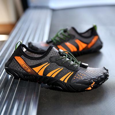 Mens Beach Shoes Lightweight Quick Drying Water Sneakers Five Finger Breathable Drifting Snorkeling Couple Stream Tracing Shoes