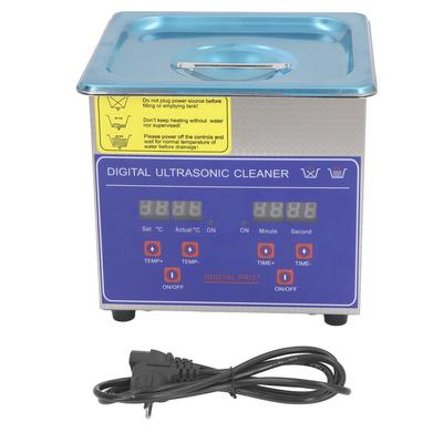 Ultrasonic Cleaner Machine 1.3L Professional Ultra Sonic Jewelry Watch Ring Heated Cleaning Machine
