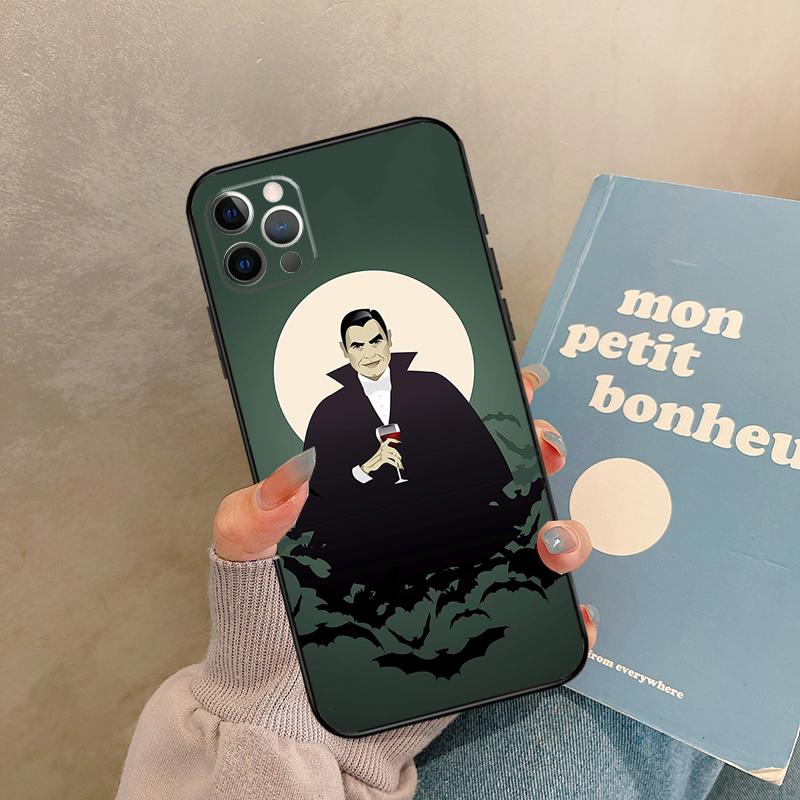 Dracula Phone Case For iPhone 11 12 13 14 15 16 Pro Max Back Cover For iPhone X XS Max XR Plus