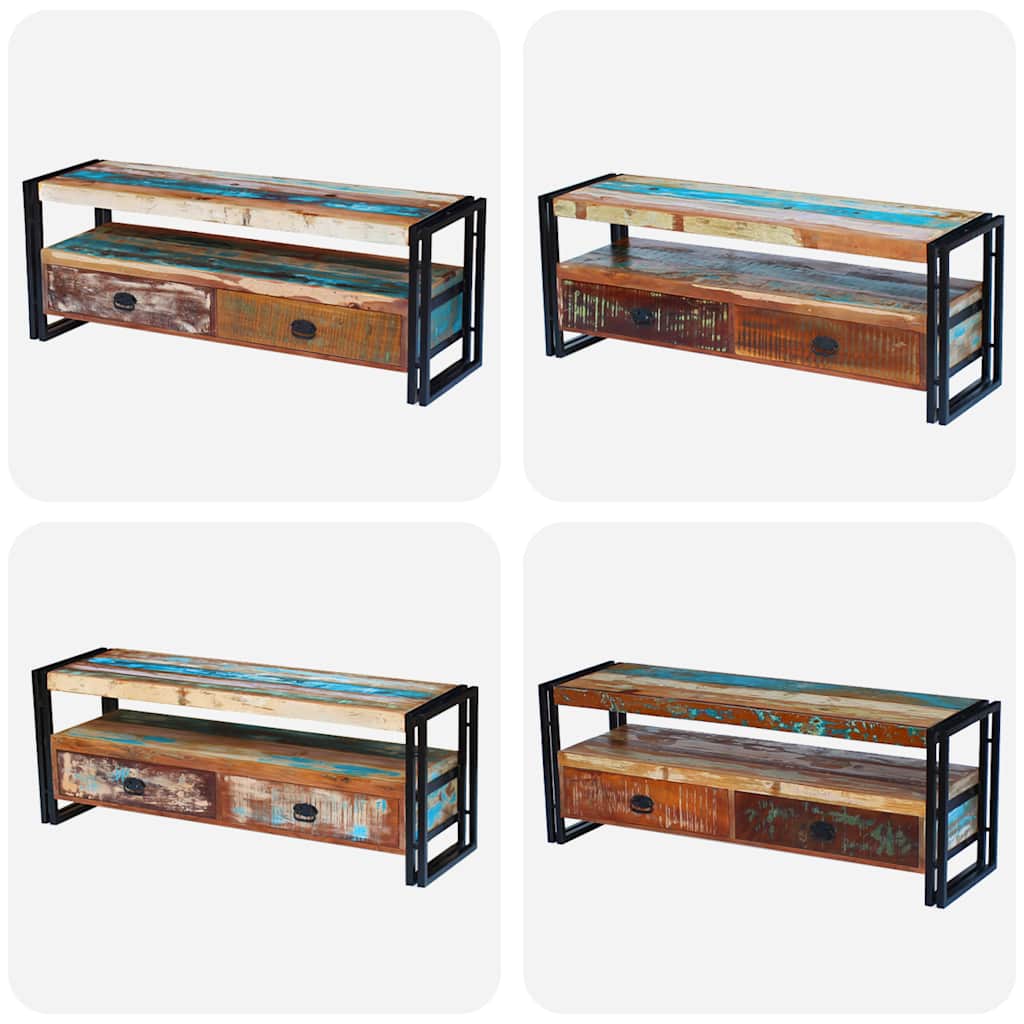 Vidaxl TV Cabinet Made of Solid Reclaimed Wood
