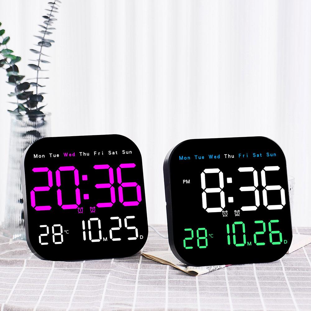 Yujeubi Blackface Square S Led Watch