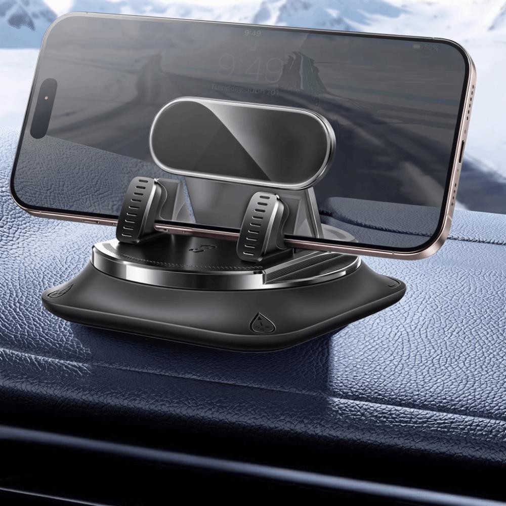Stable Design Phone Dashboard Mount 360° Rotating Car Phone Mount Car Phone Holder  Windshield
