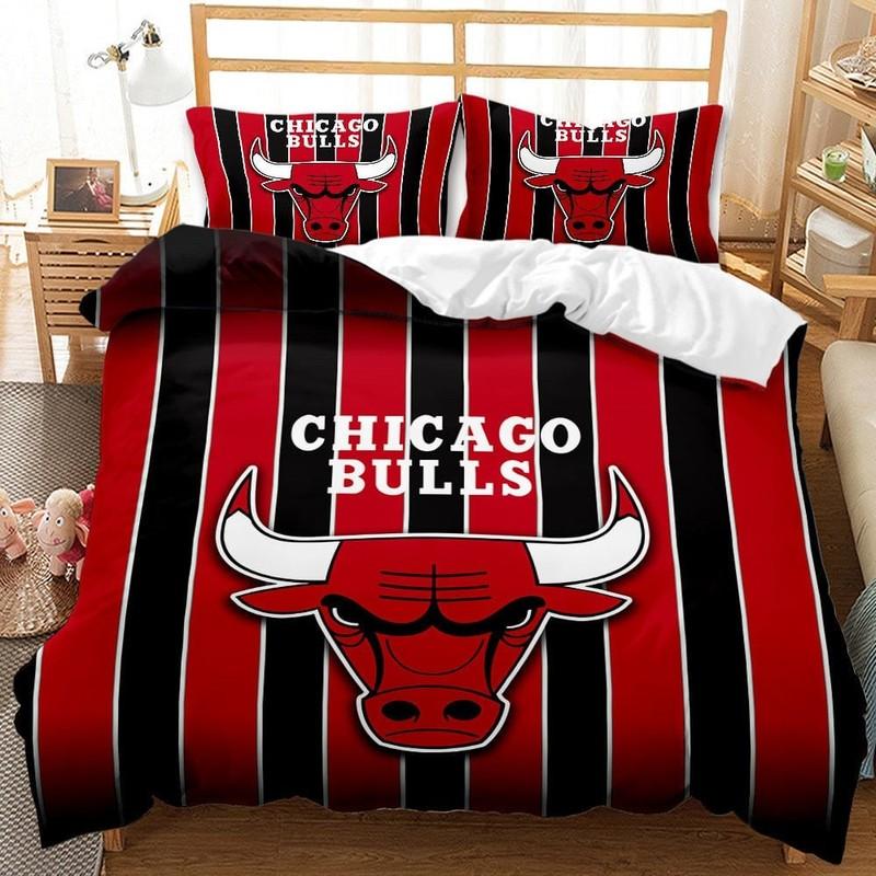 Bedding Set Basketball NBA Theme Chicago Bulls