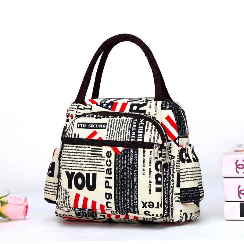 

Водонепроникна жіноча сумка-тоут для ланчу з тканини Оксфорд