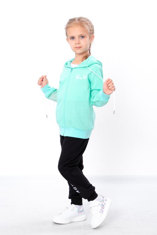 Girls’ Sports Suit – Zip-Up Jacket & Comfy Pants, Demi-season, 6018-023-33-5 HC